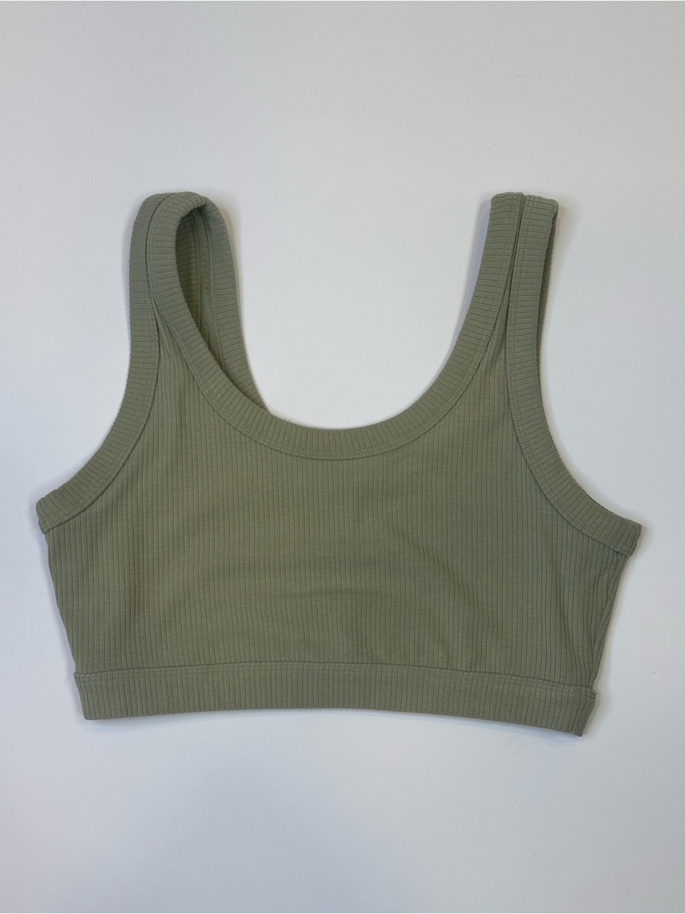 Alo Yoga Wellness Bra | Olive Green | L